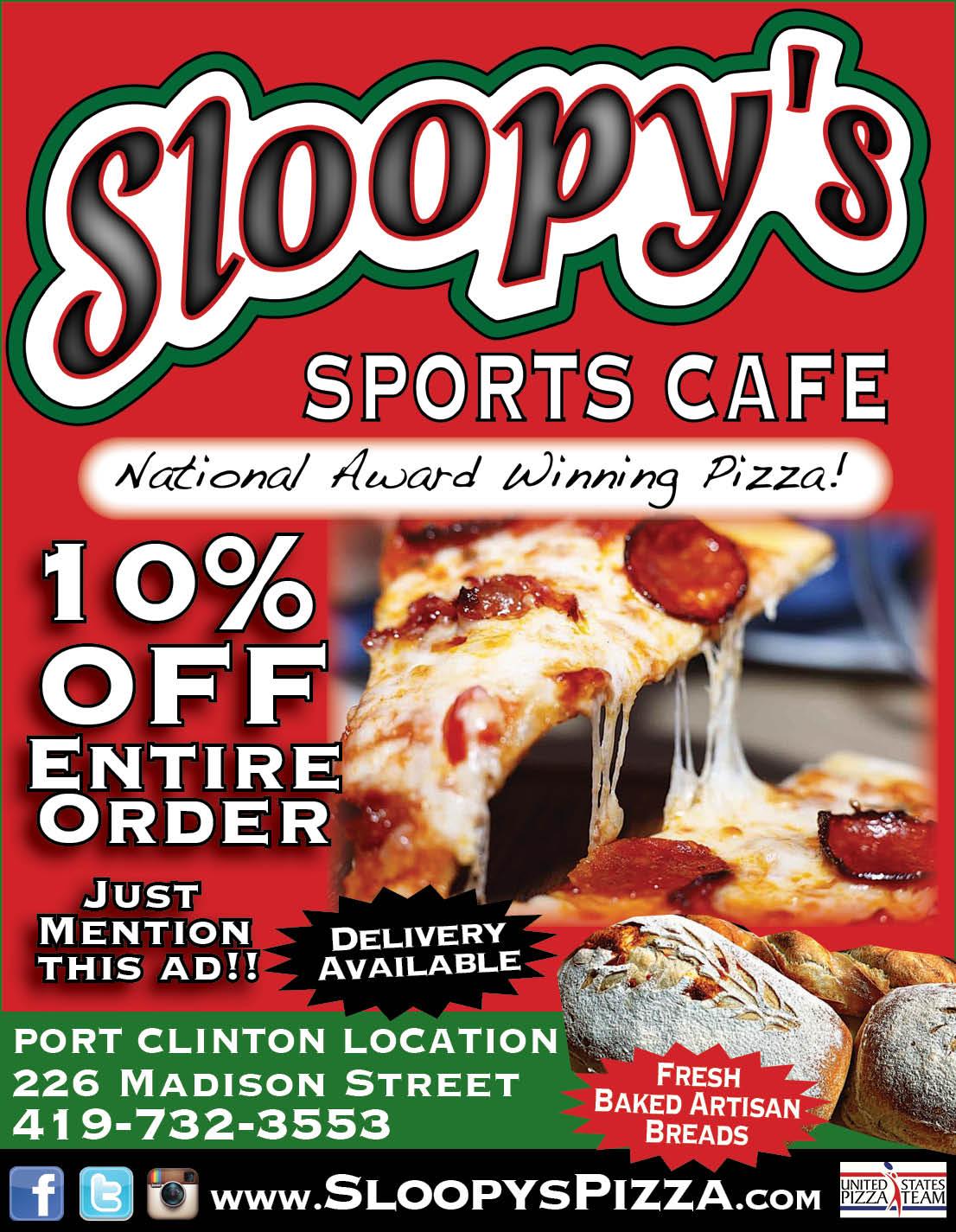 Sloopy’s Sports Cafe – Port Clinton