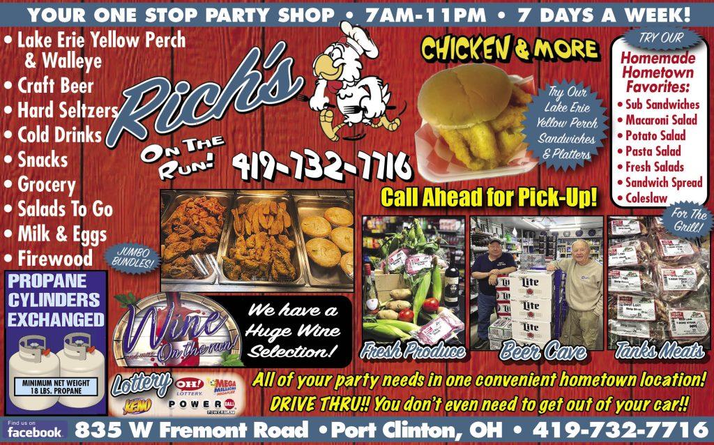 Rich’s On The Run – Drive Thru and Carry Out